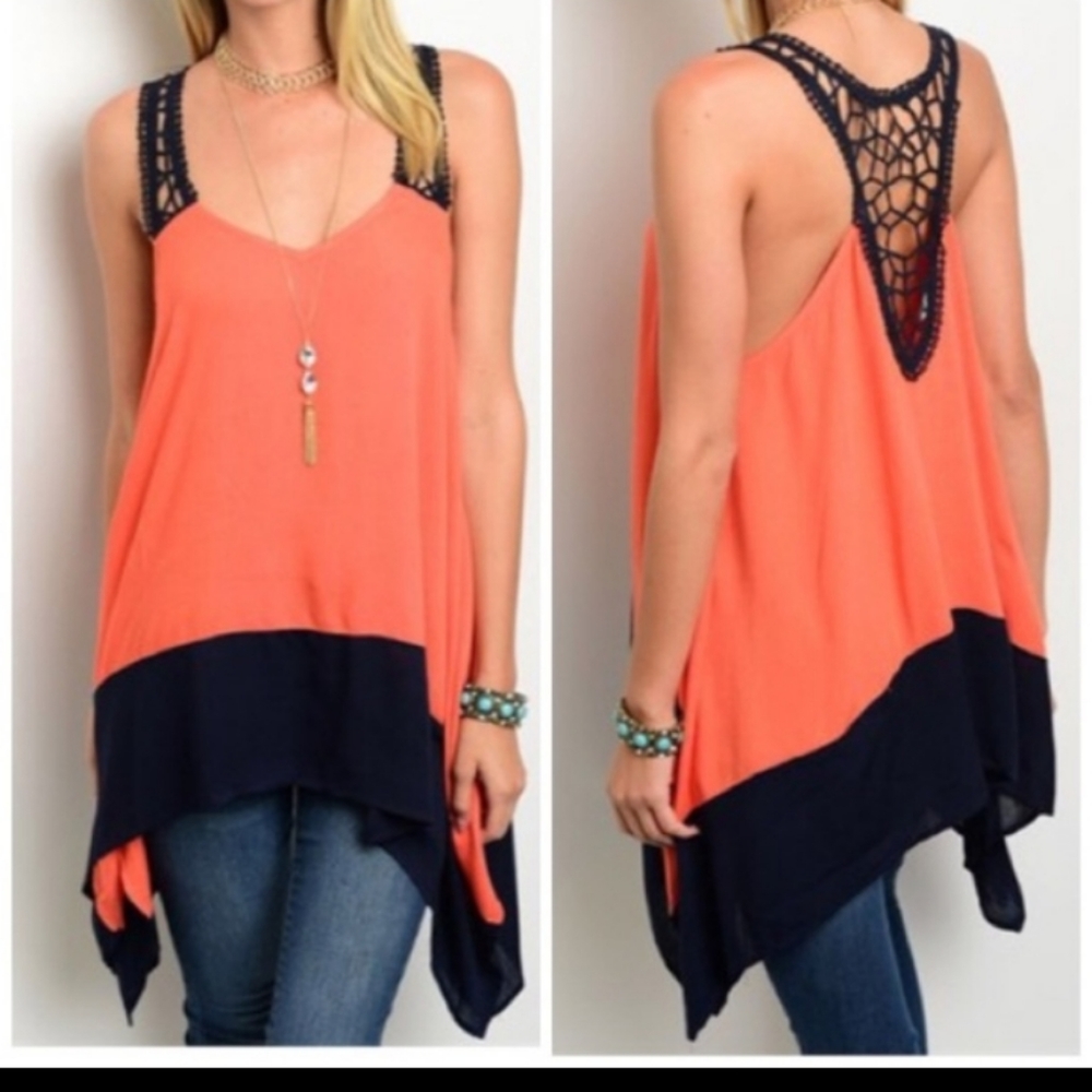 Summer tank with Adorable back